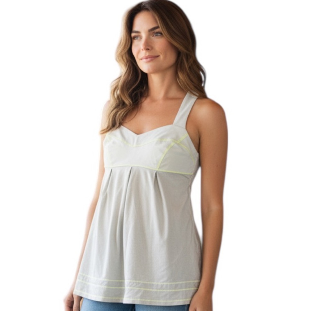 LULULEMON RUN TAME ME TANK TOP LIGHT MINT GREEN